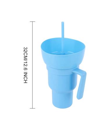 A glass of 1000ml for snacks and drinks 2B1 for children and adults - Buy Online on GoSupps.com