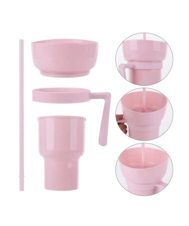 A glass for drinks and snacks 1000ml 2B1 for children and adults - Buy Online on GoSupps.com