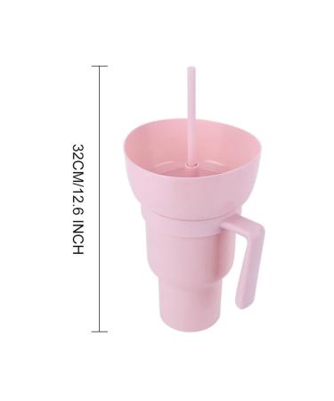 A glass for drinks and snacks 1000ml 2B1 for children and adults - Buy Online on GoSupps.com