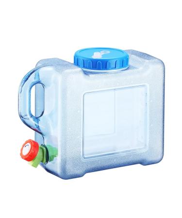 5 liter water tank with a tap net for drinks on fresh air