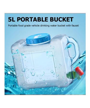5 liter water tank with a tap net for drinks on fresh air - Buy Online on GoSupps.com