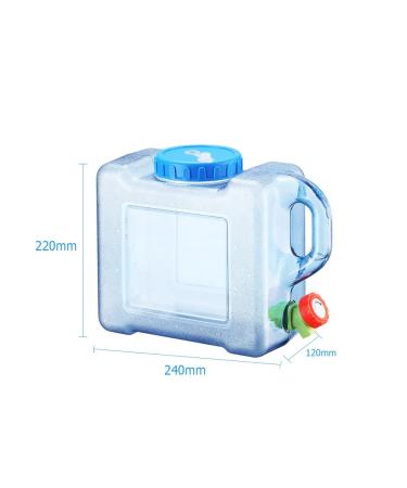 5 liter water tank with a tap net for drinks on fresh air - Buy Online on GoSupps.com