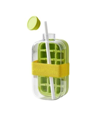 Kuler for drinks 800ml with a tube ice form green