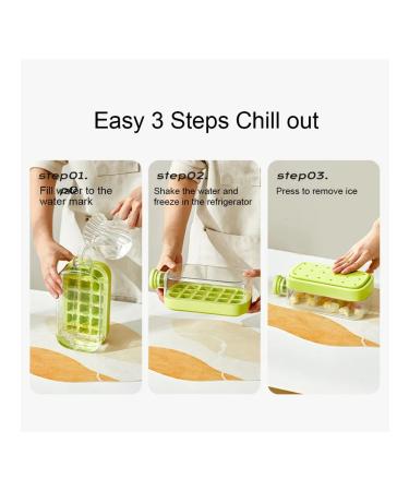 Kuler for drinks 800ml with a tube ice form green - Buy Online on GoSupps.com