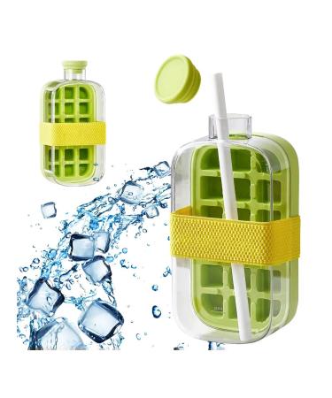 Kuler for drinks 800ml with a tube ice form green - Buy Online on GoSupps.com