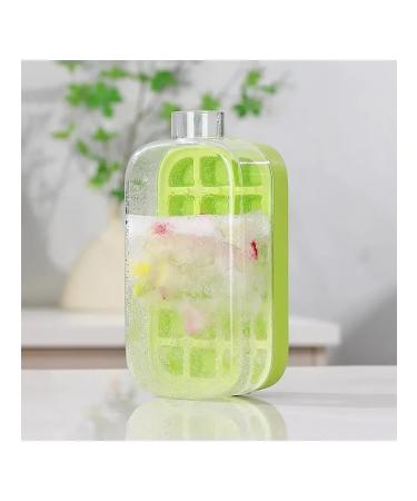 Kuler for drinks 800ml with a tube ice form green - Buy Online on GoSupps.com