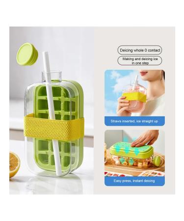 Kuler for drinks 800ml with a tube ice form green - Buy Online on GoSupps.com