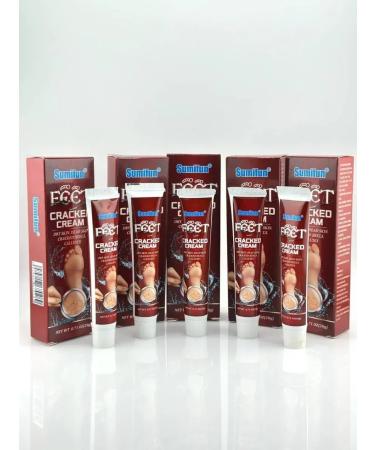 Evelina Evka Feet cream and heels from cracks and corns 5pcs - Buy Online on GoSupps.com
