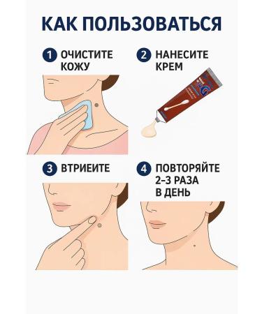 Bilioner W Cream for removal of papillomas warts and moles 5pcs - Buy Online on GoSupps.com