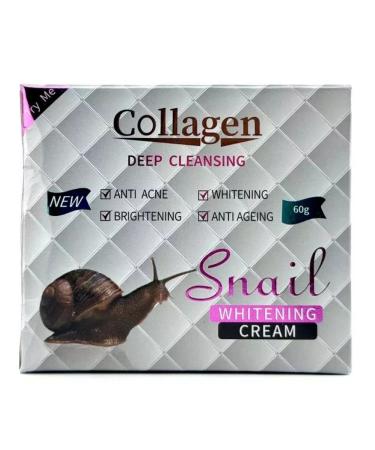 Golden Apple Acne Collagen Deep Cleansing Snail Cream - Buy Online on GoSupps.com
