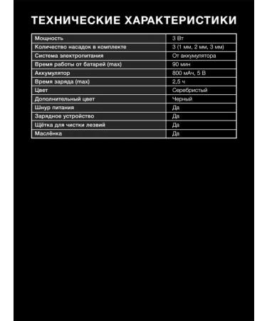 Modern haircut machine with a capacity of 5W - Buy Online on GoSupps.com