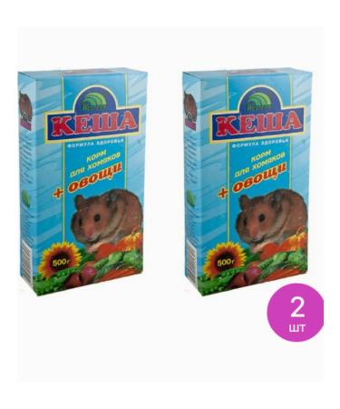 KESHA Dry main diet (a set of 2 pcs)