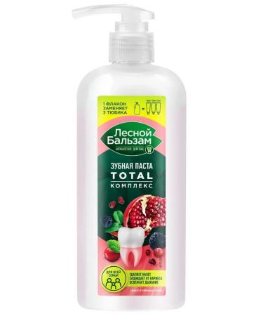 Forest balsam Total complex. Pomegranate and taiga berries - toothpaste 290 g