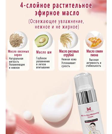 Whitening cream for an intimate zone and body - Buy Online on GoSupps.com