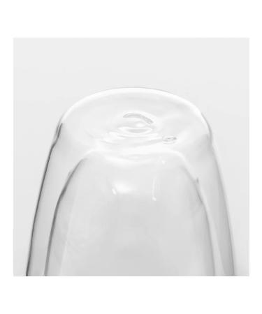 Glass glass with double walls for drinks - Buy Online on GoSupps.com