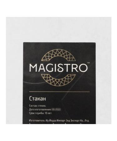 Glass glass with double walls for drinks - Buy Online on GoSupps.com