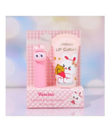 Strawberry care for the lip scrub and vaseline - Buy Online on GoSupps.com