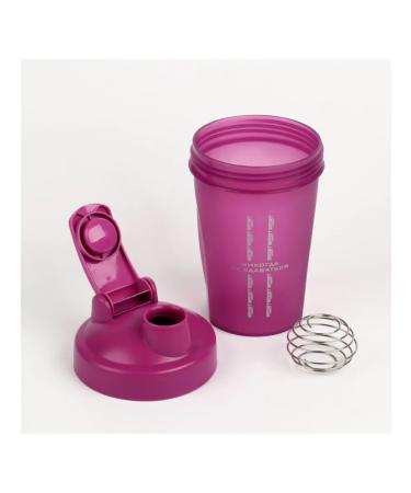 Simaland Shaker for cocktails 400 ml Pink Crossfit - Buy Online on GoSupps.com