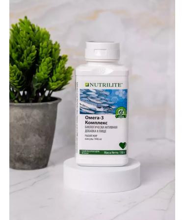 Amway Biologically active Omega -3 additive from Nutrilite - 90 caps - Buy Online on GoSupps.com