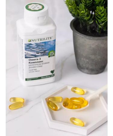 Amway Biologically active Omega -3 additive from Nutrilite - 90 caps - Buy Online on GoSupps.com