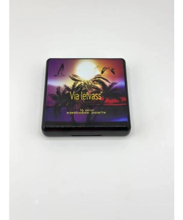 Tenvia Bright and nude shadows in a palette 16 shades with a mirror - Buy Online on GoSupps.com