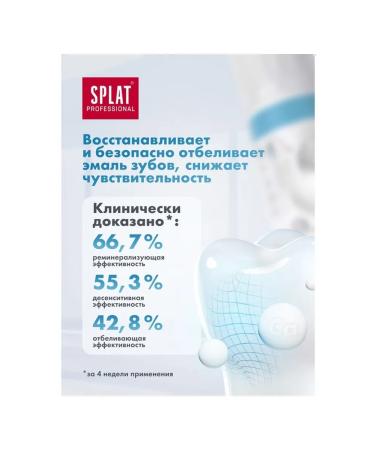 Splat Professional "Biocalcium" toothpaste - Buy Online on GoSupps.com