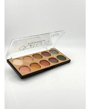 ban11 Feature shadows Dodo Girl Paletka 10 colors tone 02 - Buy Online on GoSupps.com