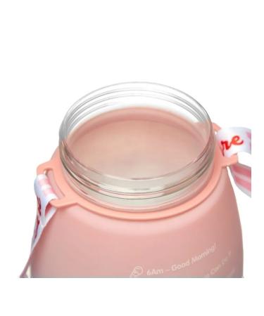 Stylish pink bottle for water 1 3 l - Buy Online on GoSupps.com