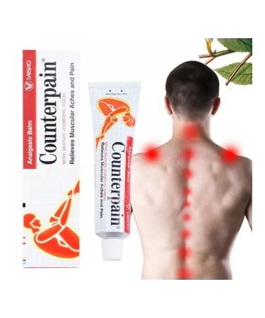 Warm pain-relieving balm Counterpain (120 grams) Thai - Buy Online on GoSupps.com