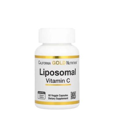 California Gold Nutrition Liposomal vitamin C 500 mg 60 capsules