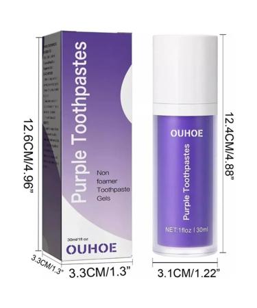 Violet toothpaste for teeth whitening - Buy Online on GoSupps.com