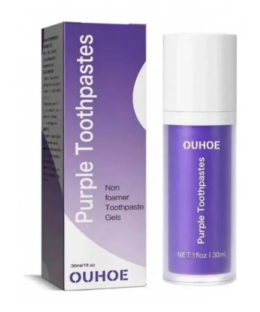 Violet toothpaste for teeth whitening - Buy Online on GoSupps.com