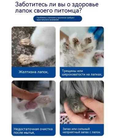 Dry shampoo for animals for washing paws 200 ml - Buy Online on GoSupps.com