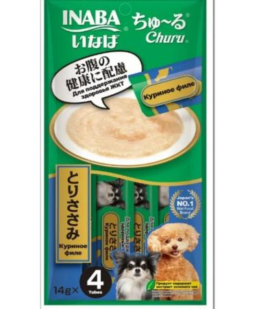 Inaba Chuu a treat D dogs chicken for gastrointestinal tract 14g*16pcs (224g)