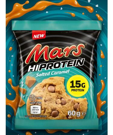 Protein cookies Mars with salty caramel