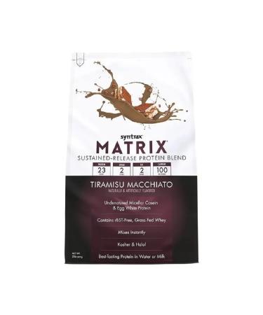 SYNTRAX Protein MATRIX 907 g package tiramisu machiato