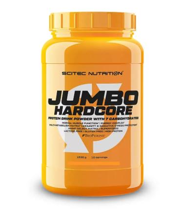 Scitec Nutrition Gainer for gaining masses Jumbo Hardcore 1530 g bl shock shock