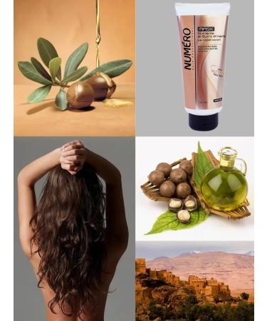 BRELIL PROFESSIONAL Mask with oats extract for damaged hair 1000ml - Buy Online on GoSupps.com