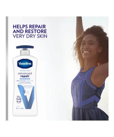 Vaseline ADVANCED Repair Lotion 600M very dry leather lotion - Buy Online on GoSupps.com
