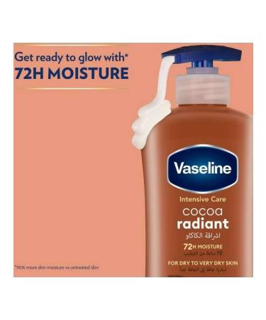 Vaseline Lotion Intensive Care Cocoa Radiant 600ml - Buy Online on GoSupps.com