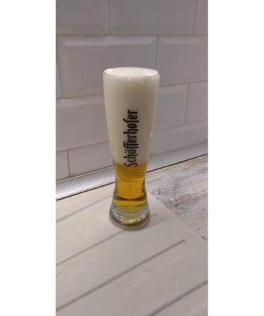 Schofferhofer Corporate original beer glass (chafferhofer) 500 ml - Buy Online on GoSupps.com