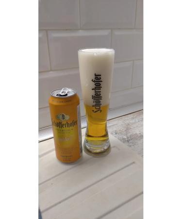 Schofferhofer Corporate original beer glass (chafferhofer) 500 ml - Buy Online on GoSupps.com