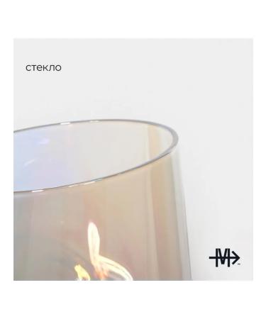 Elegant mother -pearl glass for drinks