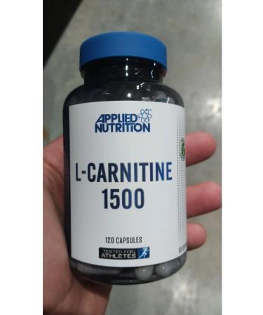 Applied Nutrition L carnitine in capsules 1500 mg 120 pcs - Buy Online on GoSupps.com