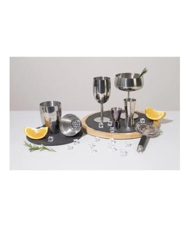 Elegant metal glass for drinks