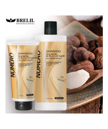 BRELIL PROFESSIONAL Shampoo with oil for dry hair 1000ml - Buy Online on GoSupps.com
