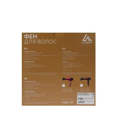 High -speed hairdryer with ionization and diffuser - Buy Online on GoSupps.com