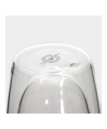 Glass glass with double walls - style and comfort