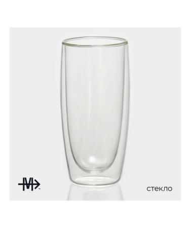 Glass glass with double walls - style and comfort - Buy Online on GoSupps.com