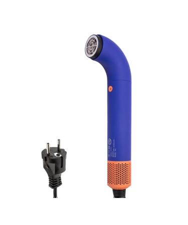 Powerful blue hair dryer with a long cord 2 7 m